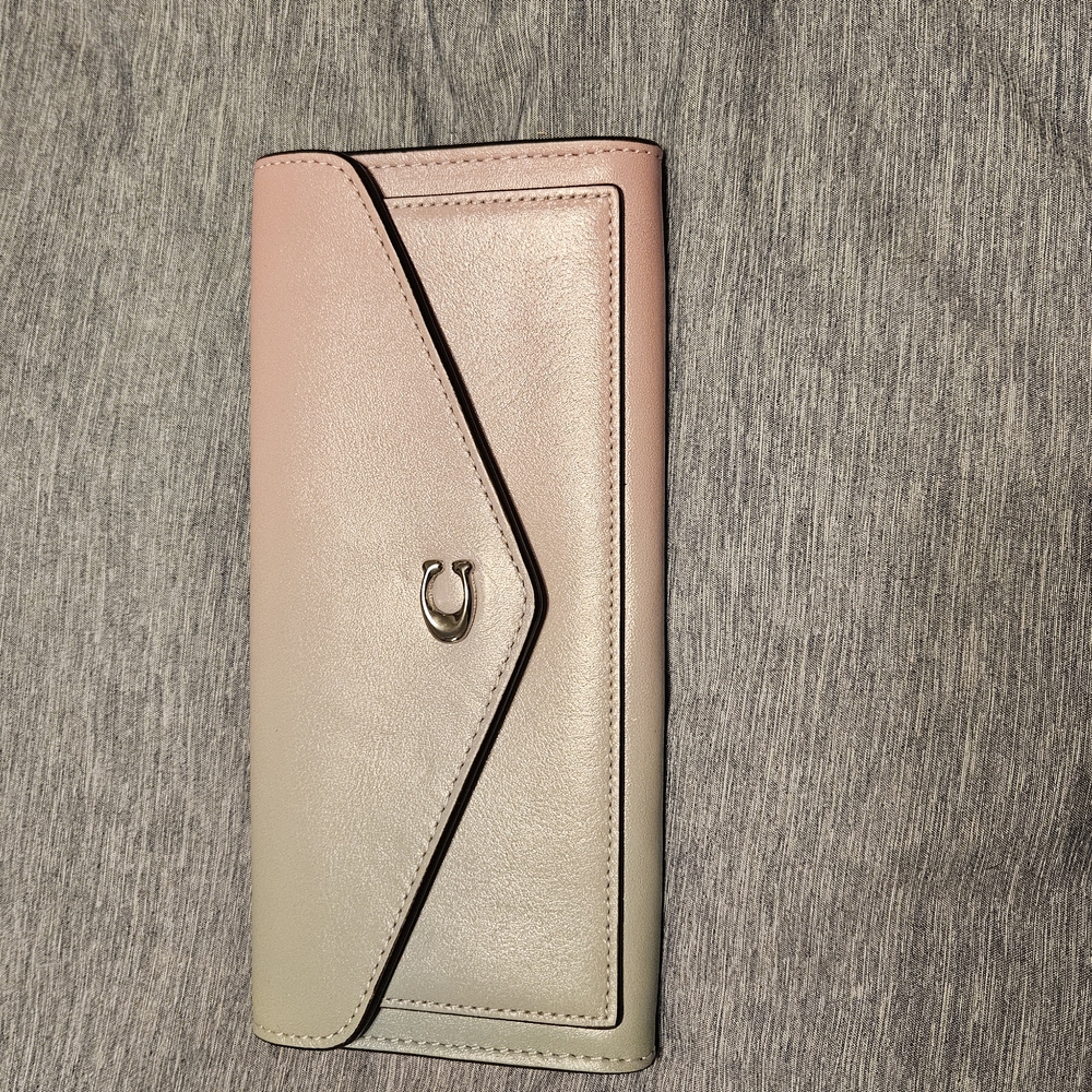 Coach Pistachio Ombre Wallet